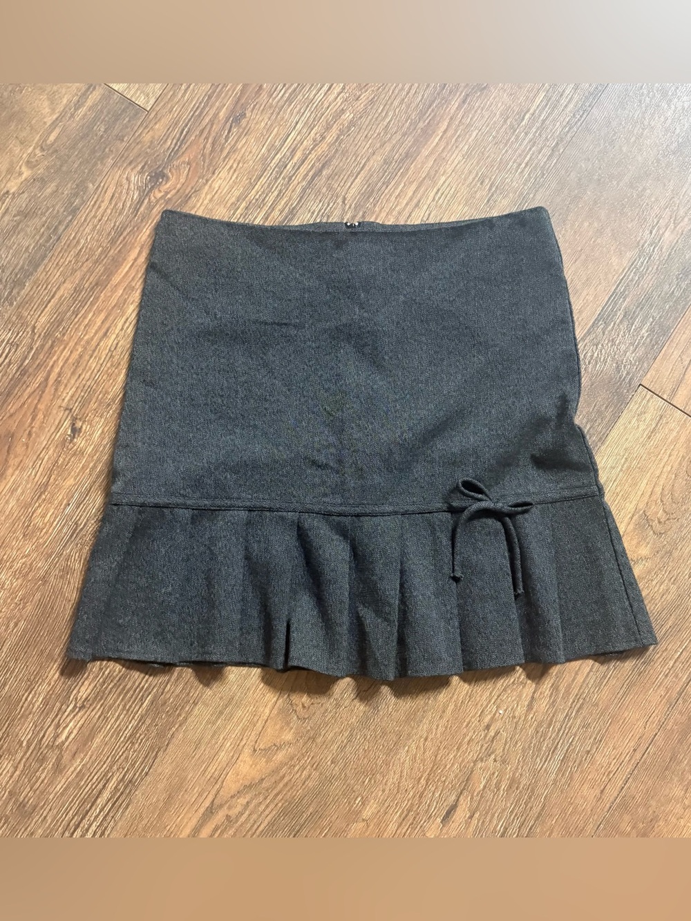 VTG forever 21 drop waist pleated mini skirt